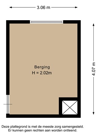 Floorplan - Noorderhavenkade 34B, 3038 XJ Rotterdam